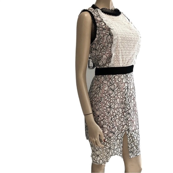 TAVE DECADENCE dress cream & black open back - Picture 7 of 16